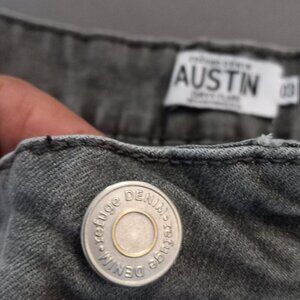 REFUGE DENIM AUSTIN CURVY FLARE JEANS